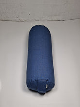 Ladda upp bild till gallerivisning, Yogabolster linne - Jeansblå
