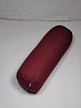 Ladda upp bild till gallerivisning, Yogabolster linne - vinröd