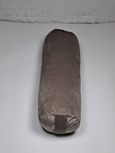 Ladda upp bild till gallerivisning, Yogabolster sammet - Ljusgrå