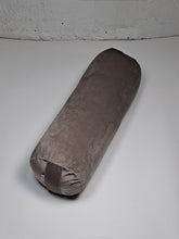 Ladda upp bild till gallerivisning, Yogabolster sammet - Ljusgrå