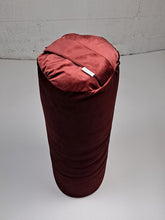 Ladda upp bild till gallerivisning, Yogabolster sammet - Vinröd