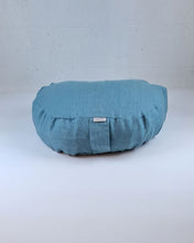 Ladda upp bild till gallerivisning, Meditationskudde linne - Ljusblå