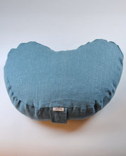 Ladda upp bild till gallerivisning, Meditationskudde linne - Ljusblå