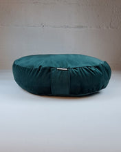 Ladda upp bild till gallerivisning, Meditationskudde sammet - Mörkgrön