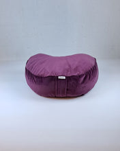 Ladda upp bild till gallerivisning, Meditationskudde sammet - Mörklila