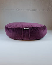 Ladda upp bild till gallerivisning, Meditationskudde sammet - Mörklila