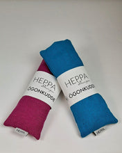 Ladda upp bild till gallerivisning, Ögonkudde linne - Turkos