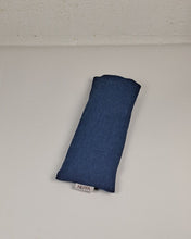 Ladda upp bild till gallerivisning, Ögonkudde linne - Jeansblå