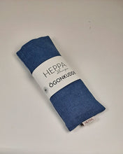 Ladda upp bild till gallerivisning, Ögonkudde linne - Jeansblå