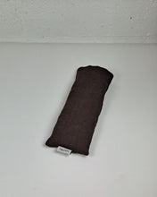 Ladda upp bild till gallerivisning, Ögonkudde linne - Mörkbrun