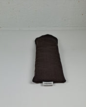 Ladda upp bild till gallerivisning, Ögonkudde linne - Mörkbrun