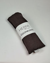 Ladda upp bild till gallerivisning, Ögonkudde linne - Mörkbrun