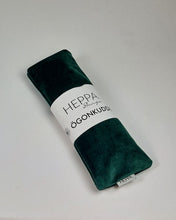 Ladda upp bild till gallerivisning, Ögonkudde sammet - Mörkgrön