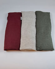 Ladda upp bild till gallerivisning, Tyngdkudde linne - Vinröd