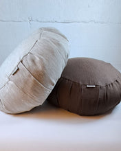 Ladda upp bild till gallerivisning, Zafu linne - Mörkbrun